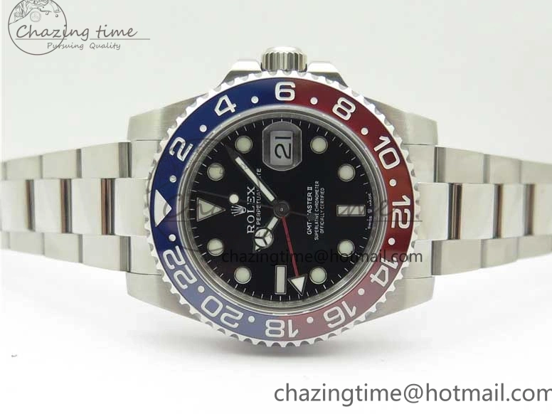 (Correct BP 1:1 Best Black GMT-Master Maker BLRO Hand A3285 Bracelet Dial 904L Stack) 904L 126710 II On Edition Oyster 0103
